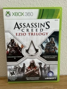 Assassin's Creed: Ezio Trilogy (Microsoft Xbox 360) 3 discos - Sin manual *PROBADO* - Imagen 1 de 20