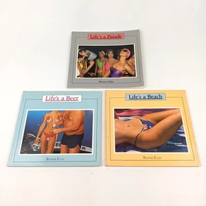 Life's a Series de Rennie Ellis a Parade a Beach a Beer 1983 1984 1986 Buen Estado - Imagen 1 de 14
