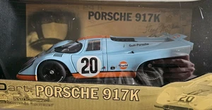 1:18 Scale Autoart No. 20 Gulf Porsche 917K Steve McQueen Le Mans movie  in BoX - Picture 1 of 6