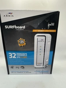 Modem kablowy ARRIS SURFboard SB6190 – DOCSIS 3.0 32×8 1,4 Gbps - Zdjęcie 1 z 4