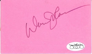 Davey Johnson autographed signed autograph 3x5 index card JSA 1986 Mets Orioles - Picture 1 of 1
