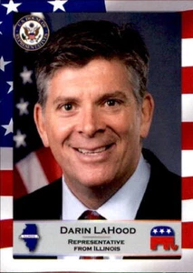 2020 United States Congress #250 Darin LaHood Peoria Illinois Loras College Card - Bild 1 von 2