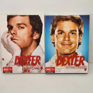 Dexter Complete Series Season 1 &2 DVD Region 4 Box Set Free Post VGC As New - Picture 1 of 4
