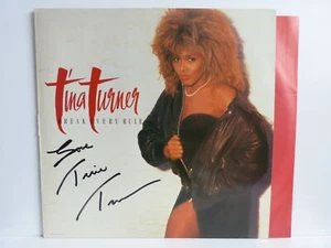 Tina Turner – signiert signed Autogramm auf dem Cover – Break Every Rule - Bild 1 von 3