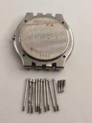 CHOPARD Monte Carlo Ref 8133 保护壳和扣子 & 批量 Links & Scrow 二手 — 第 1/4 张图片