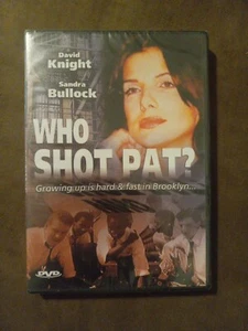 1989 Who Shot Pat? DVD Sandra Bullock David Knight 2003 Front Row Ent New Sealed - Imagen 1 de 2