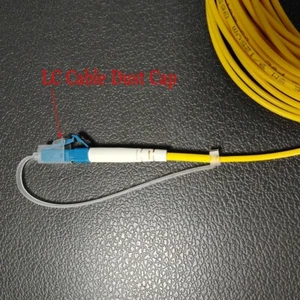 LC Dust cap long tail handle chain 1.25mm LC fiber Cable ferrule Protection Cove - Picture 1 of 6