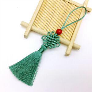 1X Small Chinese Knot Tassel Craft Jewelry DIY USB flash disk Pendant