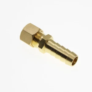 5/16" OD to 3/8" Tube Brass Compression Tube Fittings Plumbing Fittings 1Pcs - Picture 1 of 4