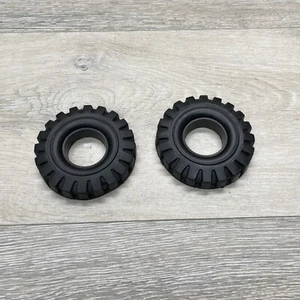 Vintage GI Joe Adventure Team Training Center 1973 Tower 2 Tires Parts Piece - Picture 1 of 4