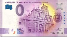 Note Billet Billete Souvenir 0 euros  CATEDRAL DE VALLADOLID 2022-1