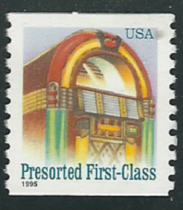 Scott #2912...(25) Cent... Juke Box...4 Stamps... MNH - Image 1 of 1