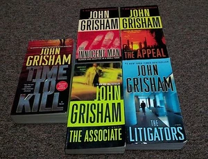 JOHN GRISHAM 5 LARGE PAPERBACK BOOKS THE INNOCENT MAN - Imagen 1 de 3