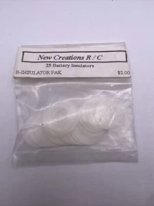 Battery Insulators (25) B-insulator Pak New Creations RC Parts - Picture 1 of 2
