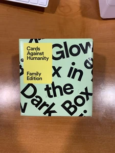 Cards Against Humanity - Family Edition Glow in the Dark Card Game - Picture 1 of 2