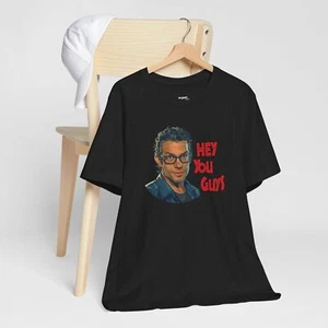 Tshirt Jurassic Park Goonies Inspired Graphic Chunk Ian Malcolm Jeff Goldblum - Picture 1 of 48