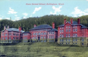 Bellingham Washington State Normal School Postcard - Picture 1 of 2