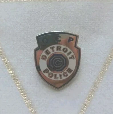 "Robocop" 1987 (OCP Detroit Police Logo) Metal/Enamel Pin "Brand New" (SEALED). - Image 1 of 4