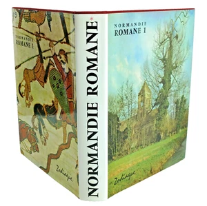 Lucien Musset LA NORMANDIE ROMANE VOL BASSE NORMANDIE ZODIAQUE ARCHITECTURE - Picture 1 of 4