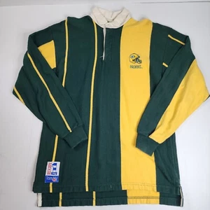 Dehen Rugby 1 Team NFL Green Bay Packers Size M Vintage Made in USA Green RARE!! - Picture 1 of 10