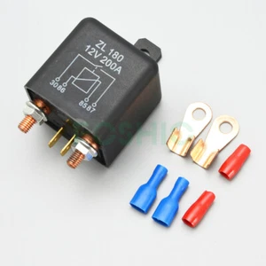 12V DC 200A Car Relay Heavy Duty Split Charge High Current 4Pin Starter Switch - Picture 1 of 6