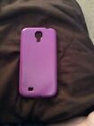 Soft Slim Rubber Gel Case Skin for Android Phone Samsung Galaxy S4 Purp