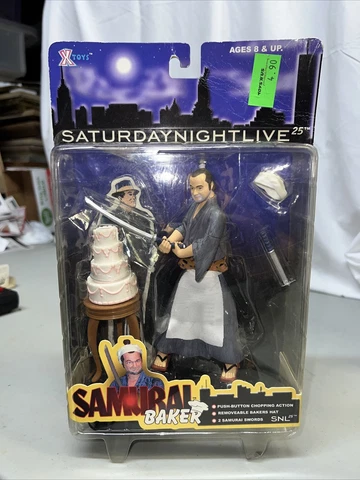 VTG 2000 XToys Saturday Night Live John Belushi Samurai Baker Figure Sealed Cover