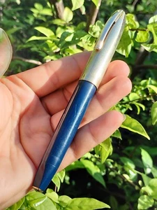 🥰 Pluma Estilográfica Sheaffer PFM Vintage Azul USADA EN BUEN ESTADO *Buen Trabajo* - Imagen 1 de 24