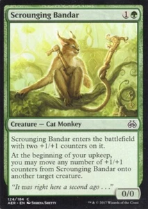 BANDA SCROUNGING 124/184 AETHER REVOLT MTG MAGIC QUASI NUOVA - Foto 1 di 1