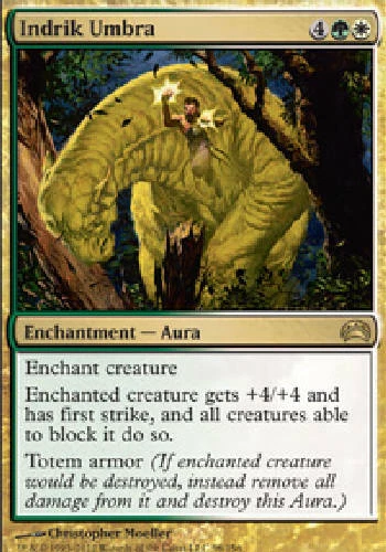 INDRIK UMBRA X4 4 4X Planechase 2012 MTG Magic the Gathering Cards DJMagic - Image 1 of 1