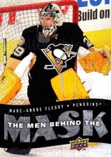 2007-08 Upper Deck The Men Behind The Mask #7 Marc-Andre Fleury