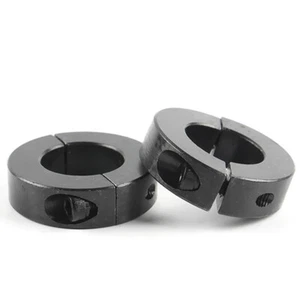 ID 3mm~50mm Fixing Ring Separation Type Clamp Collar Carbon Steel - Picture 1 of 5