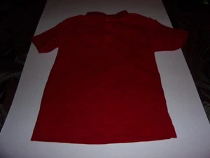 Izod: Boys XL Size 7 Regular Red Short Sleeve Polo Shirt - Picture 1 of 3