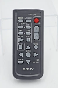 Genuine Sony RMT-835 Handycam OEM Remote Control - Has Been Tested - Picture 1 of 7