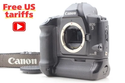 [Near MINT w/ Strap Cap] Canon EOS 3 PB-E2 SLR 35mm Film Camera Body From JAPAN - Image 1 of 4
