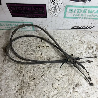 Par de cables de freno de estacionamiento 89-94 Nissan 240sx S13 líneas de freno de mano Foto 1 de 4