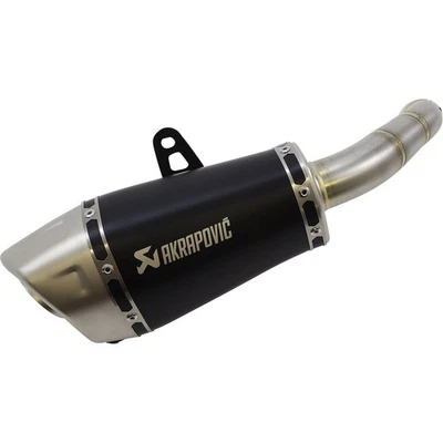 Silenciador sin cordones Akrapovic - Acero inoxidable - Grom S-H125SO4ASZTBL Foto 1 de 4