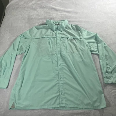 Cabela's Guidewear Shirt Mens 3XLT UPF 50 Vented Long Sleeve Button Up Fishing - Image 1 of 4