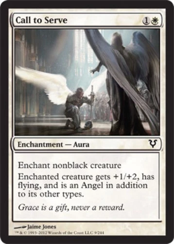 Call to Serve - Avacyn Restored #9/244 MTG Magic The Gathering - Image 1 of 1