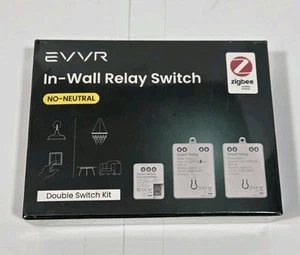 EVVR - In-Wall Relais Schalter Doppelschalter Kit (Zigbee 3.0) - Bild 1 von 1