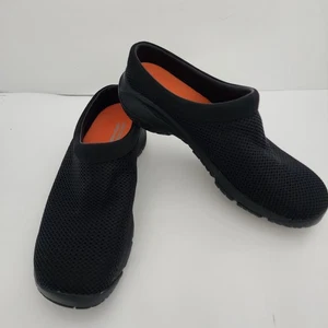 Zapato informal cómodo con zueco de mula sin cordones Merrell para mujer malla negra talla 8 - Imagen 1 de 8