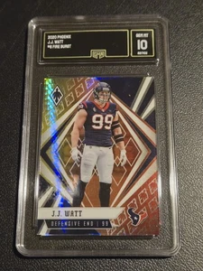 2020 Panini Phoenix #6 J.J. Watt Fire Burst GMA 10 - Picture 1 of 2