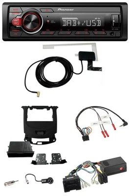 Pioneer 1DIN MP3 DAB USB Lenkrad Autoradio für Chevrolet Cruze ab 2016 klavier s - Bild 1 von 4