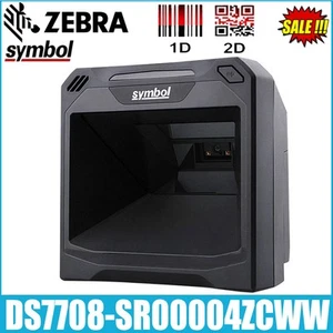 Dispositivo de escritorio Zebra Symbol DS7708-SR00004ZCWW 1D 2D escáner de código de barras + cable USB - Imagen 1 de 6