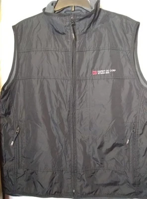 Chaleco Esprit para mujer cremallera completa forrado de la Liga Nacional negro talla pequeña de colección 1968 Foto 1 de 4