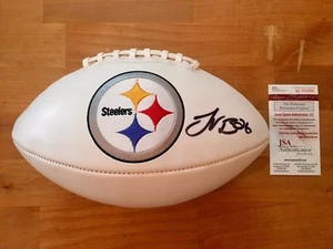 Certificado de autenticidad de los Steelers de fútbol americano firmado por Leveon Bell JSA Witness - Imagen 1 de 2