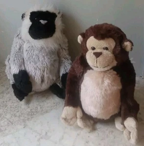 Retired Ganz Webkinz Soft Monkey & Chimpanzee collectible plush lot - Picture 1 of 4