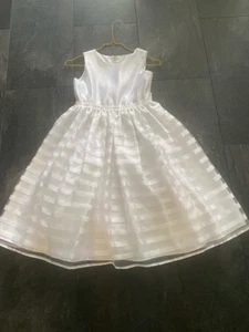 Jayne Copeland Kindermädchen Kommunion Kleid Mädchen Größe 8/128 , Unterkleid, - Bild 1 von 7