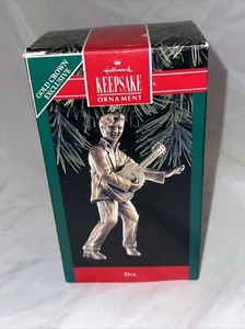 Elvis Presley NEW Hallmark KING Rock & Roll 1992 Ornament MUSIC MOVIE SINGER - Picture 1 of 8