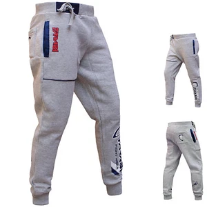 Farabi Fleece Jogging Bottom Trouser Sports Casual Pants Training Grey - Picture 1 of 6